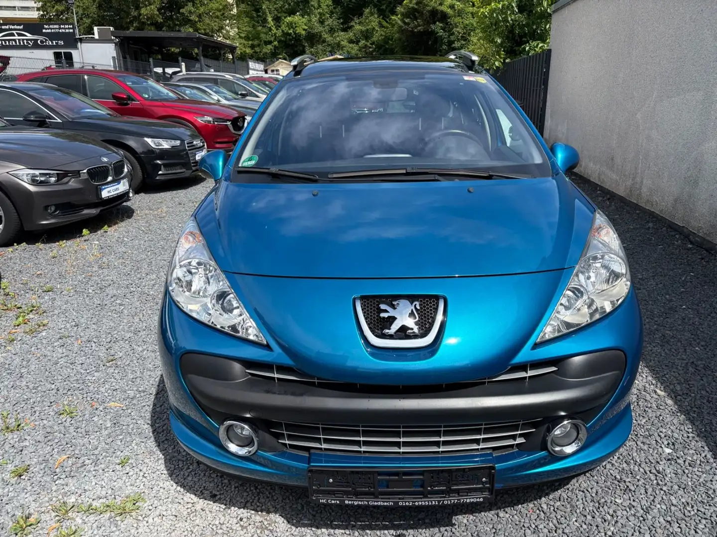 Peugeot 207 SW Sport/Klima, 2.Hand,Panoramadach, Blau - 2