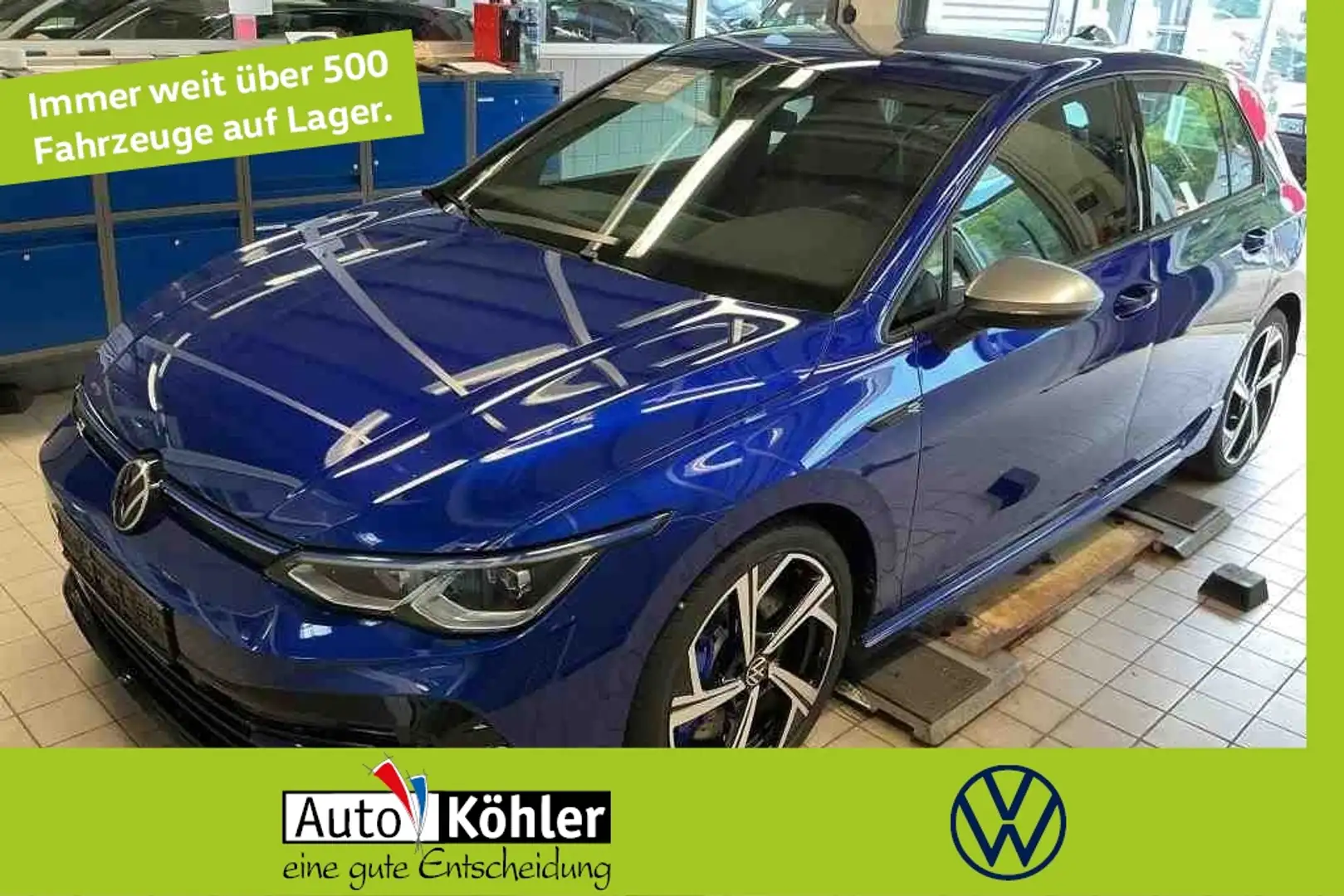 Volkswagen Golf R / R-Performance- Akrapovic CarPlay/Navi Blau - 1