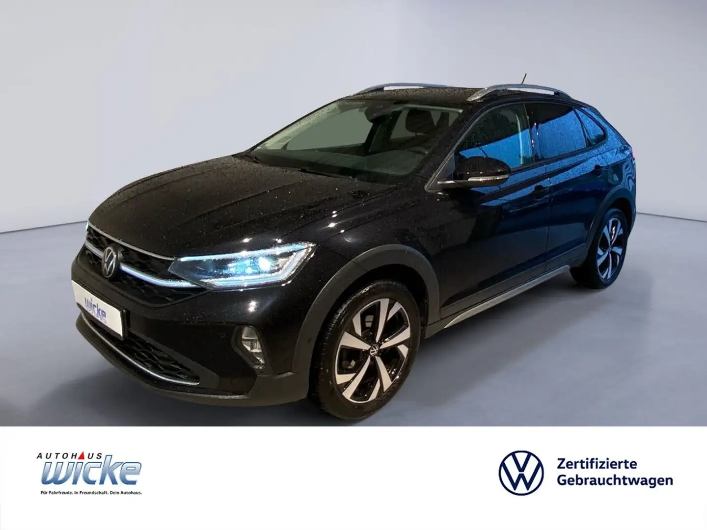 Volkswagen Taigo 1.5 TSI DSG Style NAVI KLIMA PDC LED LM FELG Schwarz - 1