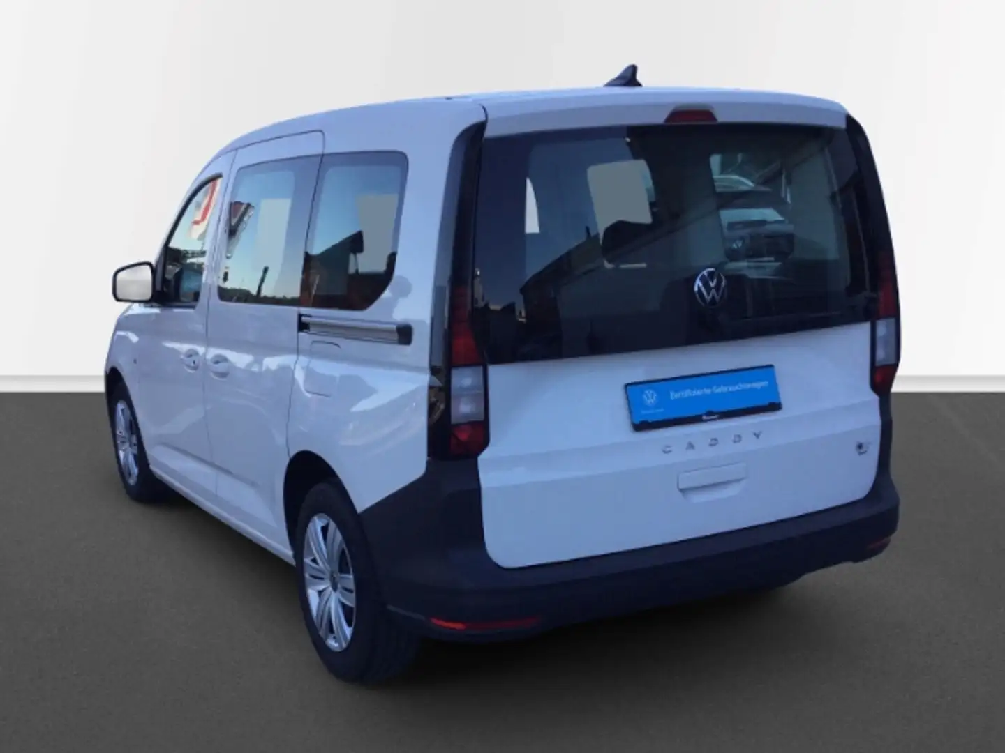 Volkswagen Caddy 2,0 TDi Ledersitze PDC SHZ Gummibodenbelag Weiß - 2