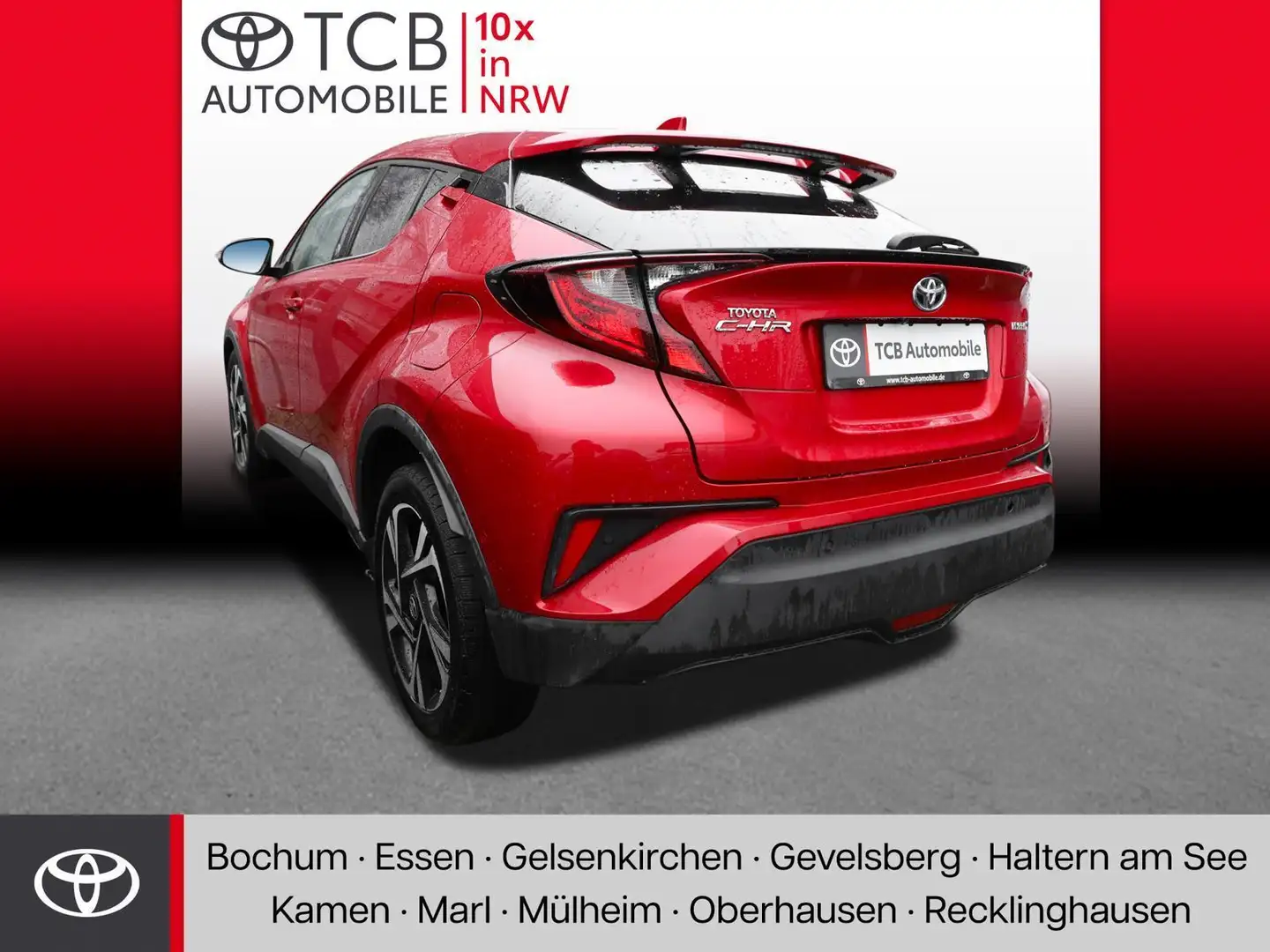 Toyota C-HR 1.8 Hybrid Team D NAVI SHZ PDC KLIMA BT ZV Rouge - 2