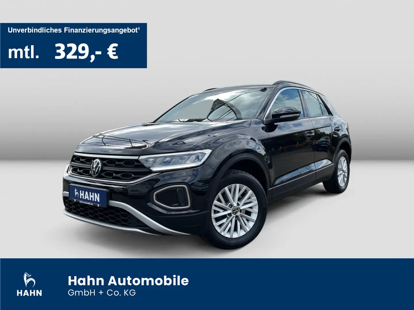 Volkswagen T-Roc 1.5TSI Life LED Navi AHK ACC Sitzhzg APP-C Schwarz - 1