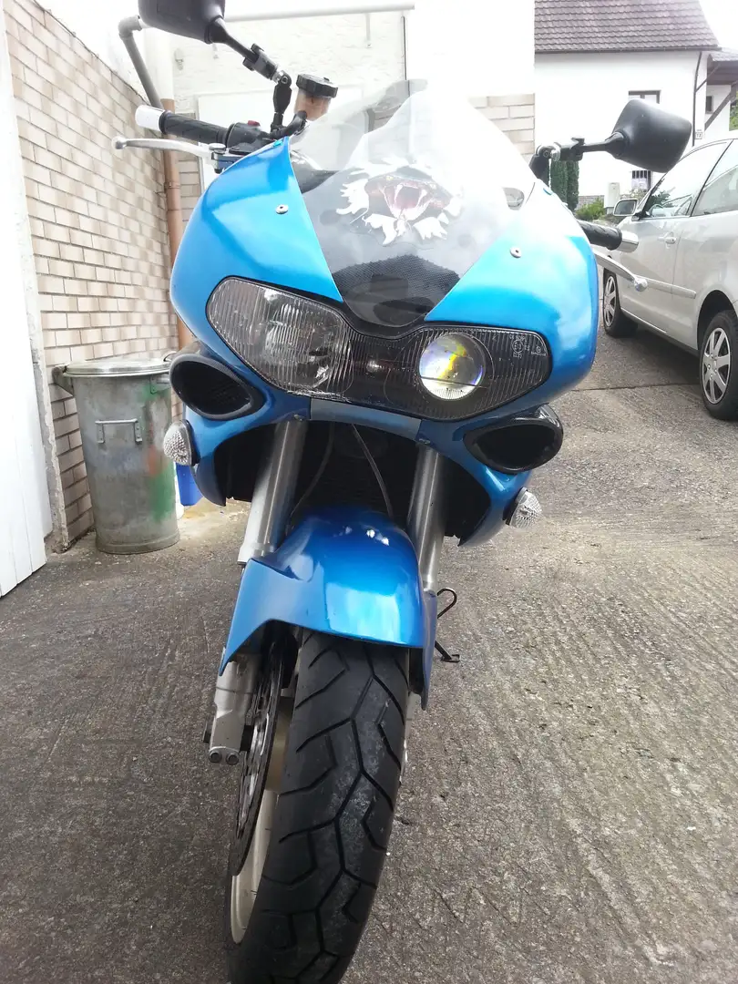 Suzuki TL 1000 Supersportler mit gutem V2-Bums Bleu - 1