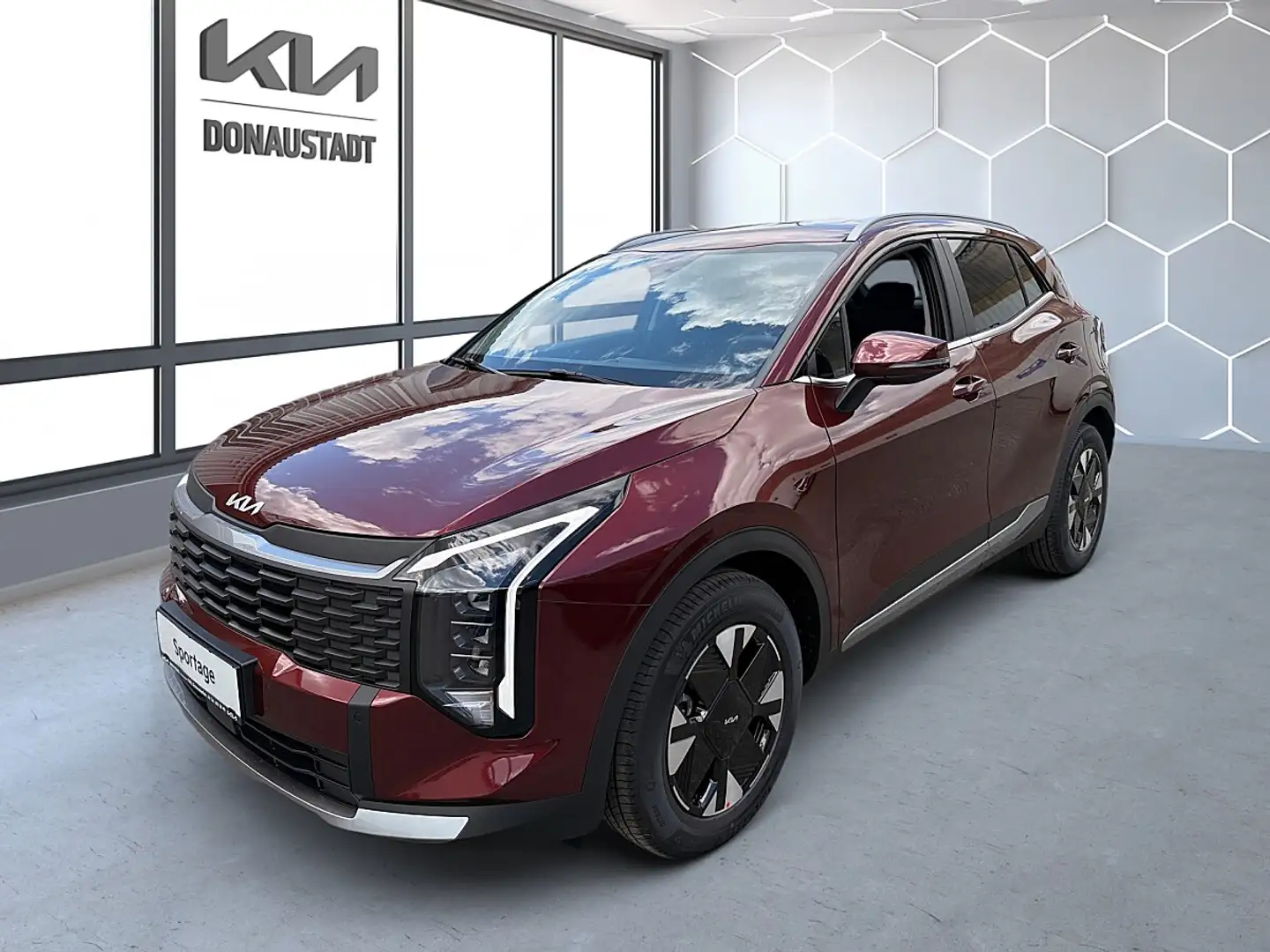 Kia Sportage 1,6 TGDI Silber DCT | AUTO WIEN NORD Rot - 1