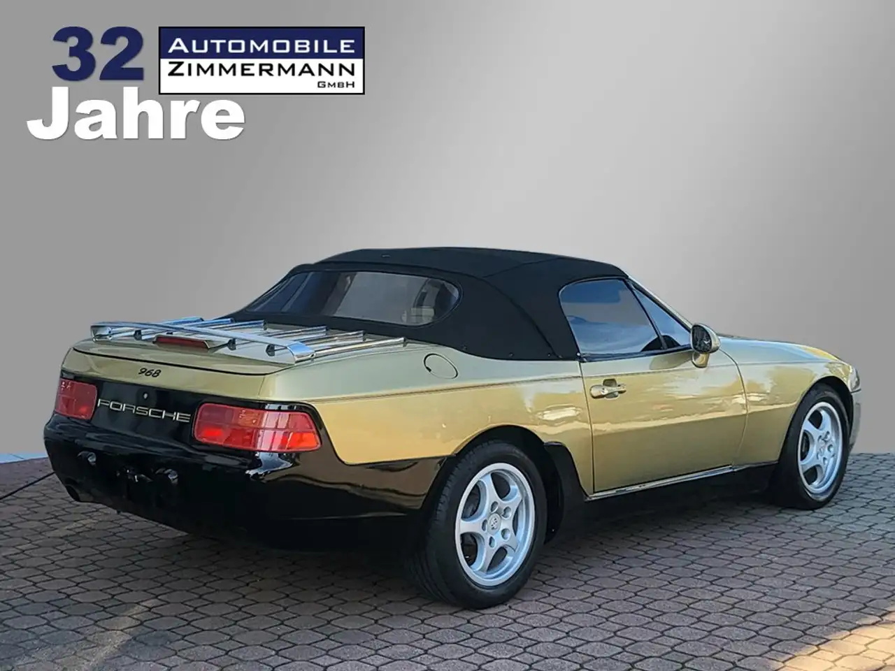 Porsche 968 Cabriolet, Navi, Kamera, Bluetooth, elektr. Sitze, foto 3