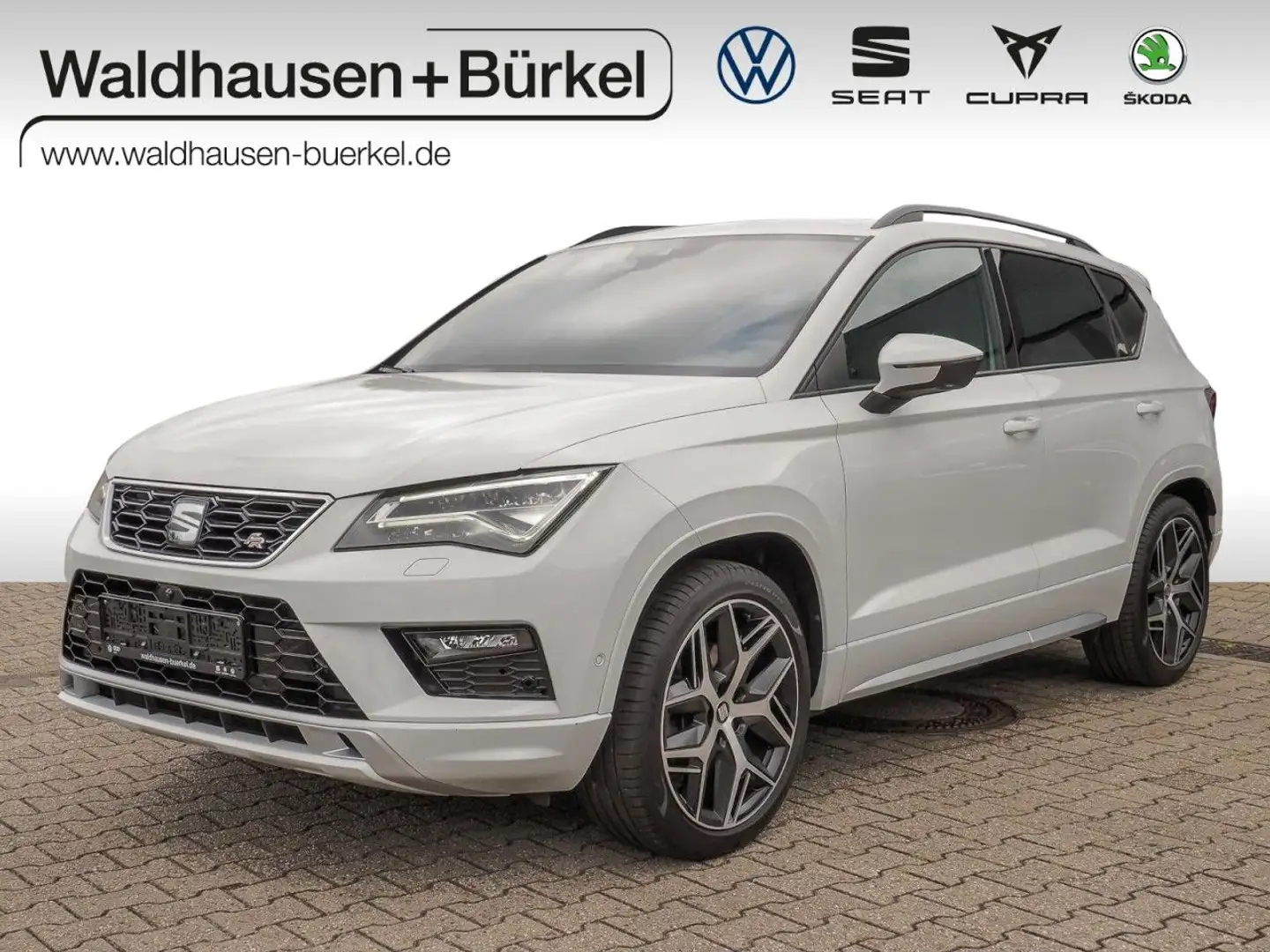 SEAT Ateca FR 2.0 TSI DSG 4Drive+AHK+Pano+DCC+TopView Blanc - 1