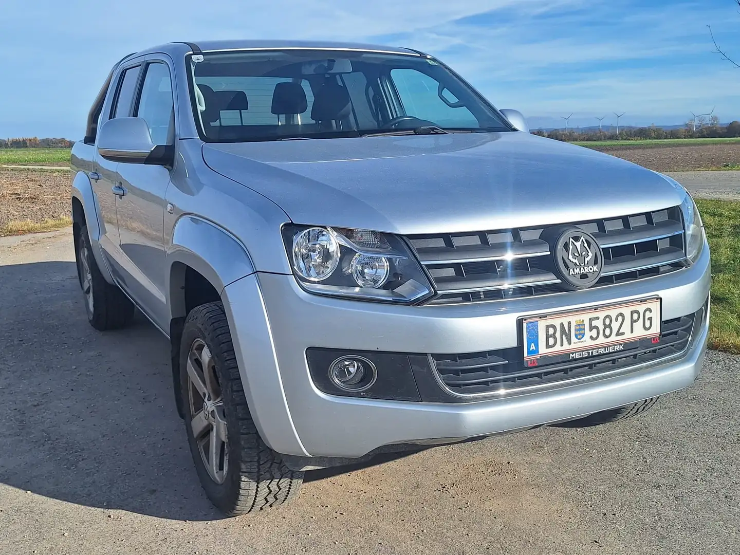 Volkswagen Amarok Doublecap 2,0 BITDI Highline 4Motion Silber - 1