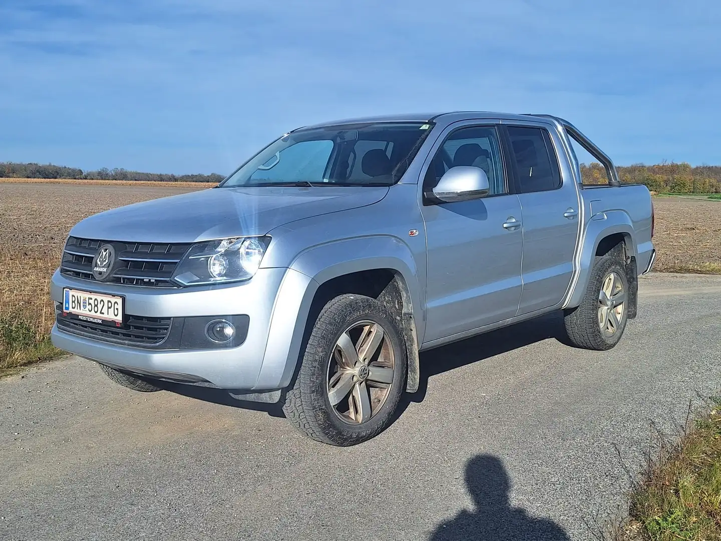 Volkswagen Amarok Doublecap 2,0 BITDI Highline 4Motion Silber - 2