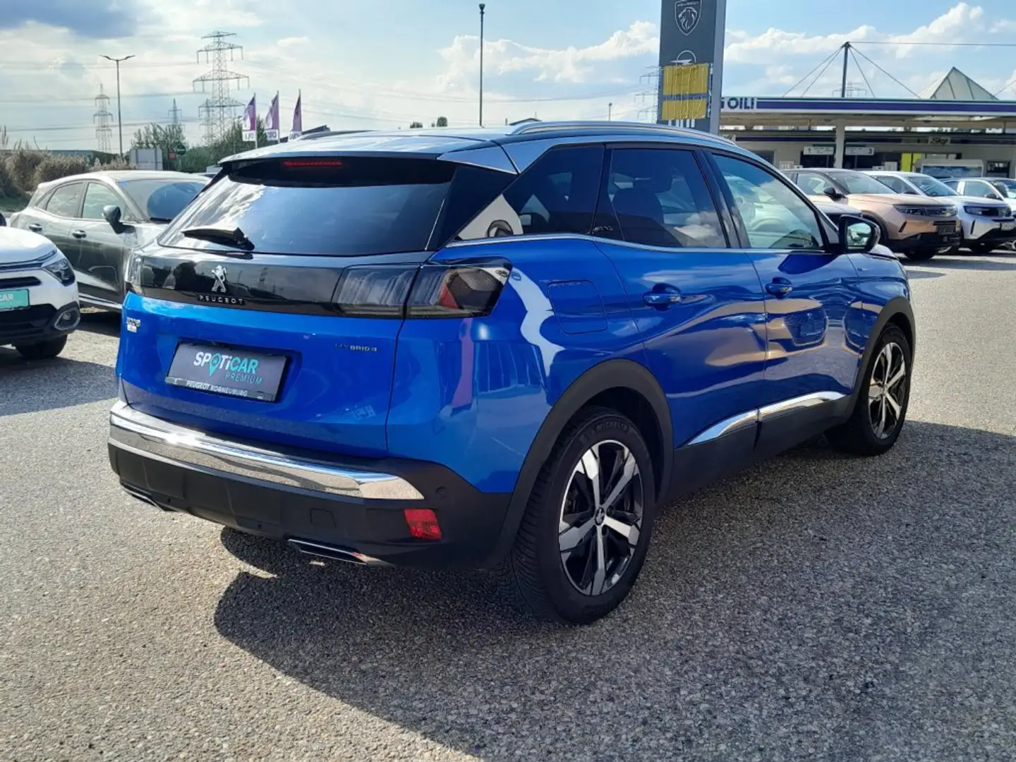 Peugeot 3008 HYBGTPK 300EAT8 Blau - 2