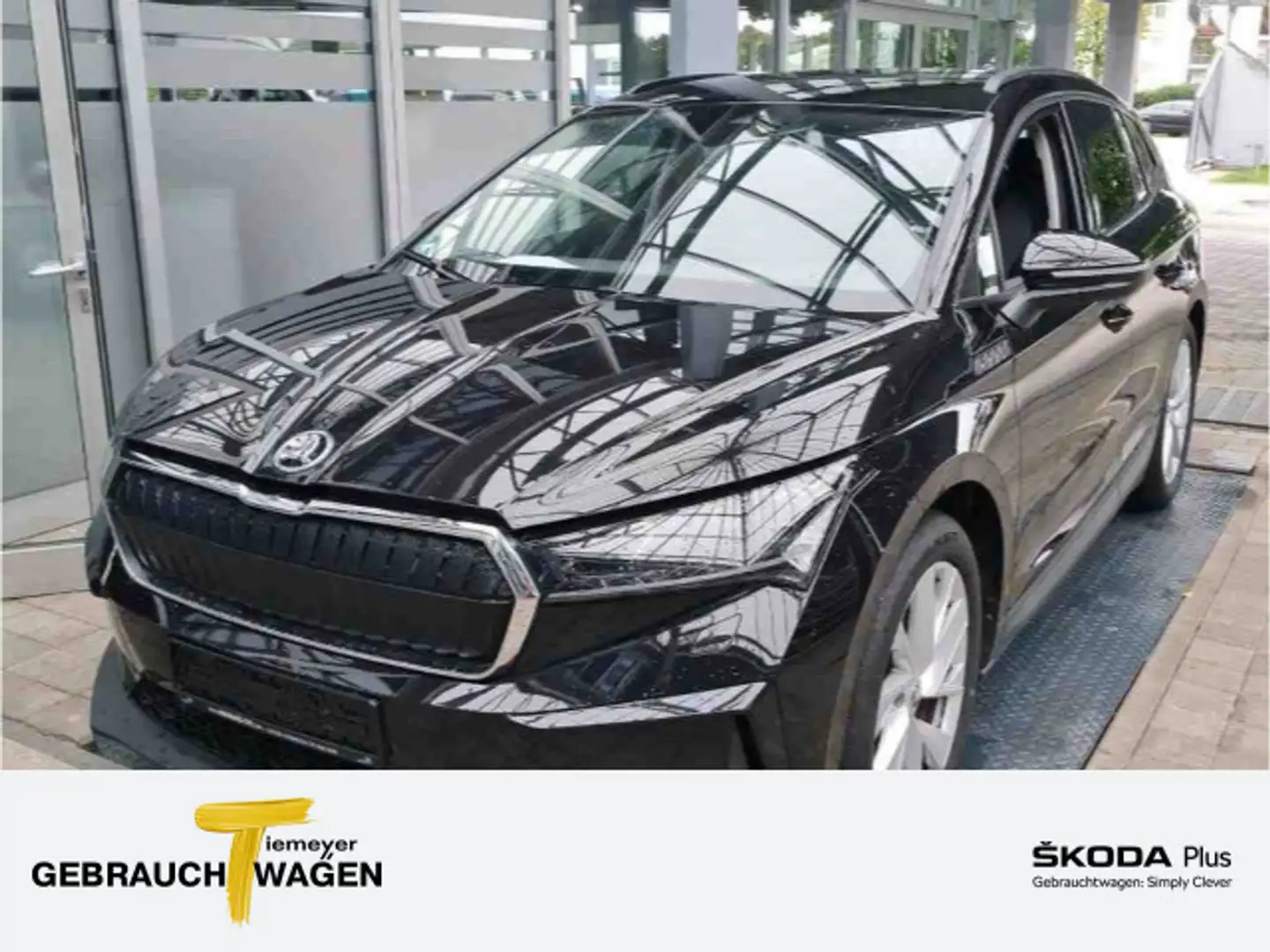 Skoda Enyaq iV 60 LM20 AHK SIDE-ASSIST KAMERA MATRIX A Schwarz - 1