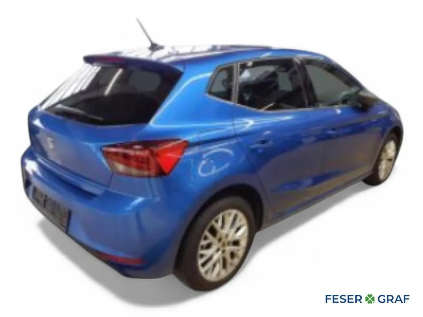 SEAT Ibiza 1.0 TSI Xcellence DSG/LED/Kamera/Sitzhzg./Navi Blau - 2