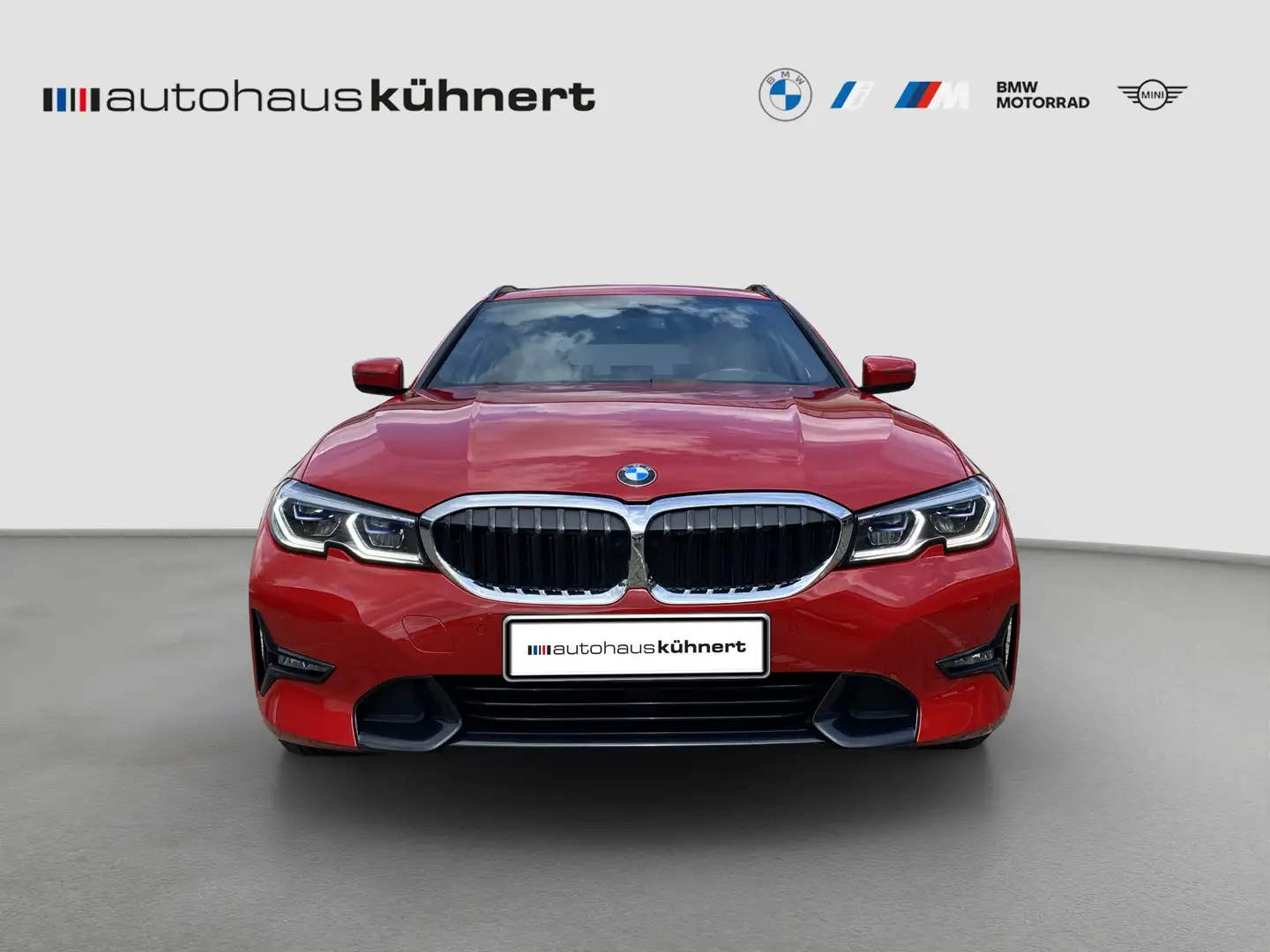 BMW 320 d xDrive Touring Sport Line Laser PanoSD SpurAss A Rosso - 2