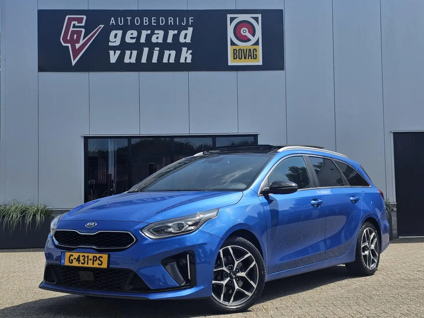 Kia Ceed SW / cee'd SW Sportswagon 1.4 T-GDi 140PK GT-Line CAMERA CARPLAY Blauw - 1