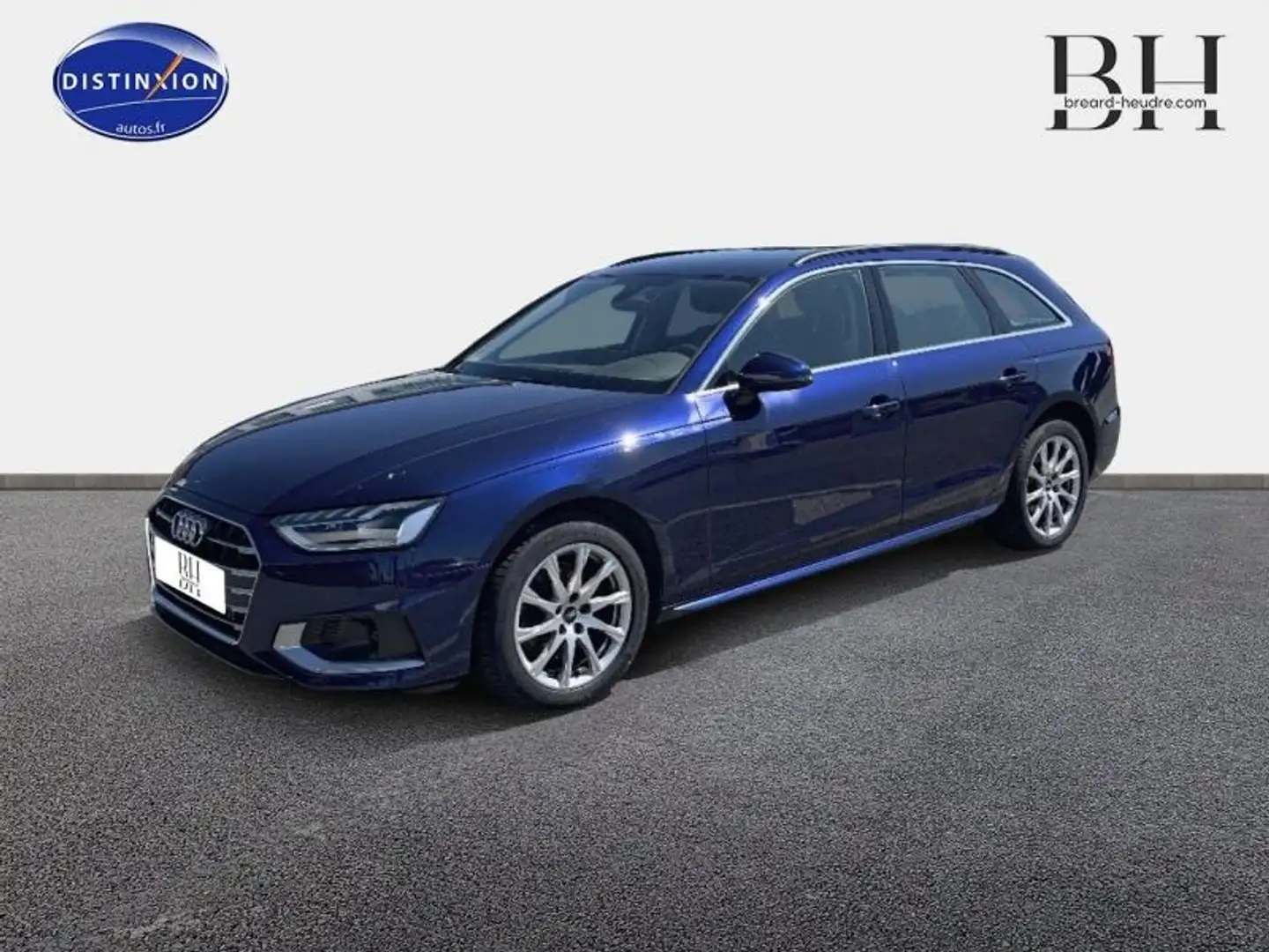 Audi A4 30 TDI 136ch Business line S tronic 7 7cv Bleu - 1