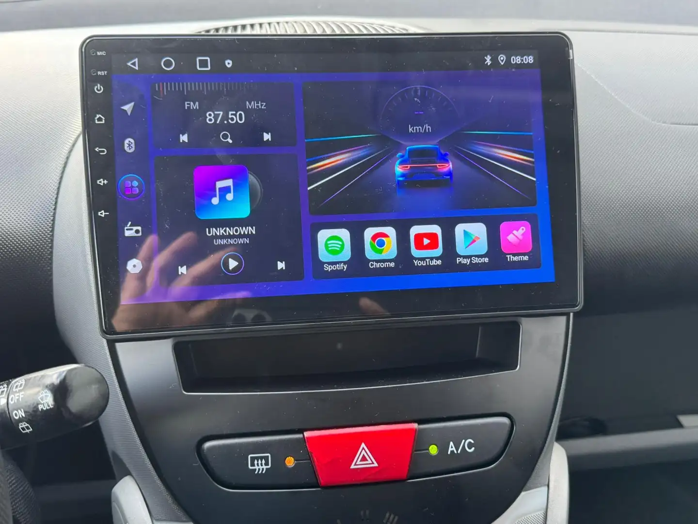 Toyota Aygo 1.0-12V + Airco Carplay nieuwe apk Grijs - 2