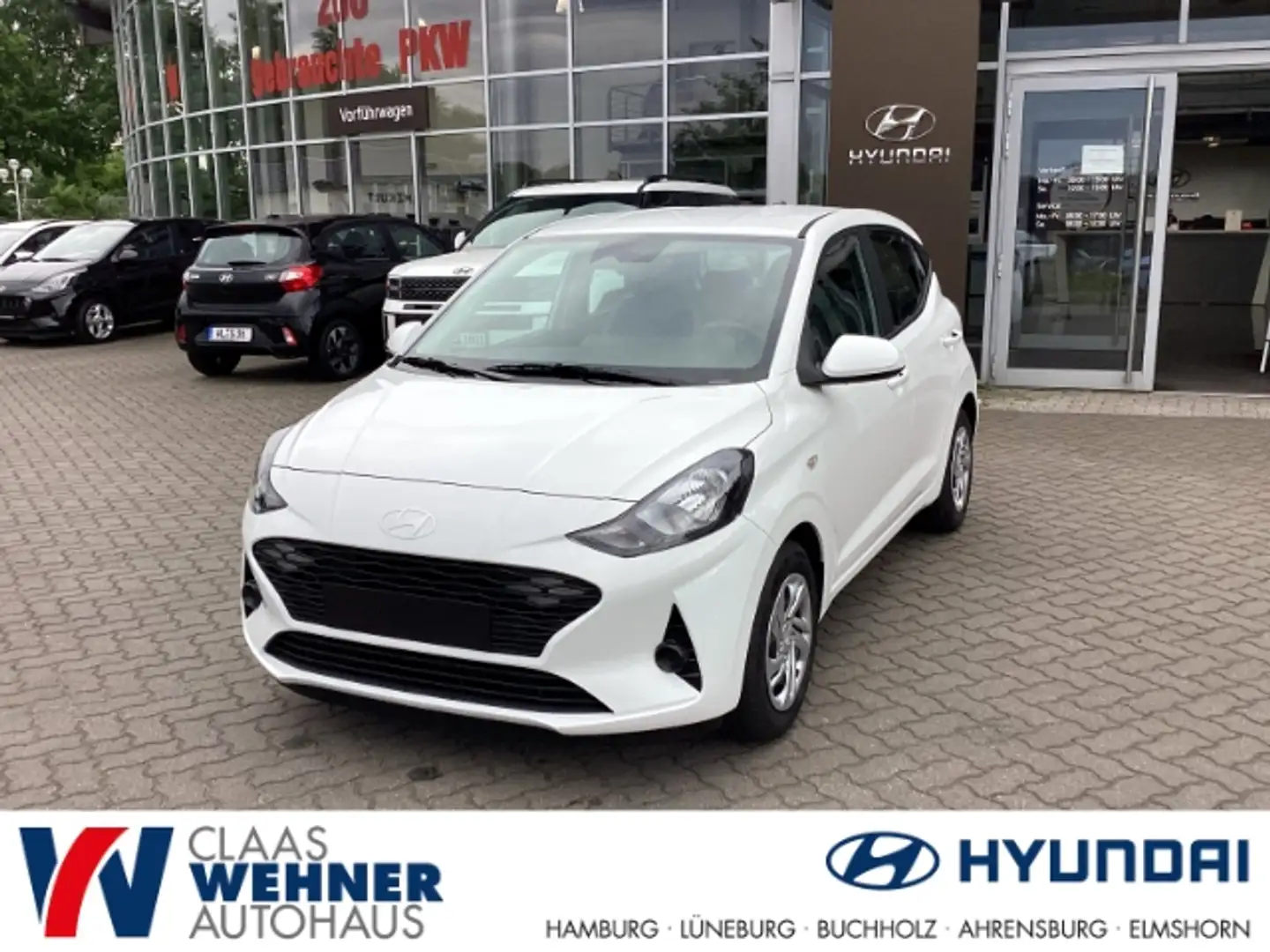 Hyundai i10 Select (MY25) 1.0 Benzin (63 PS) 2WD EU6e Weiß - 1