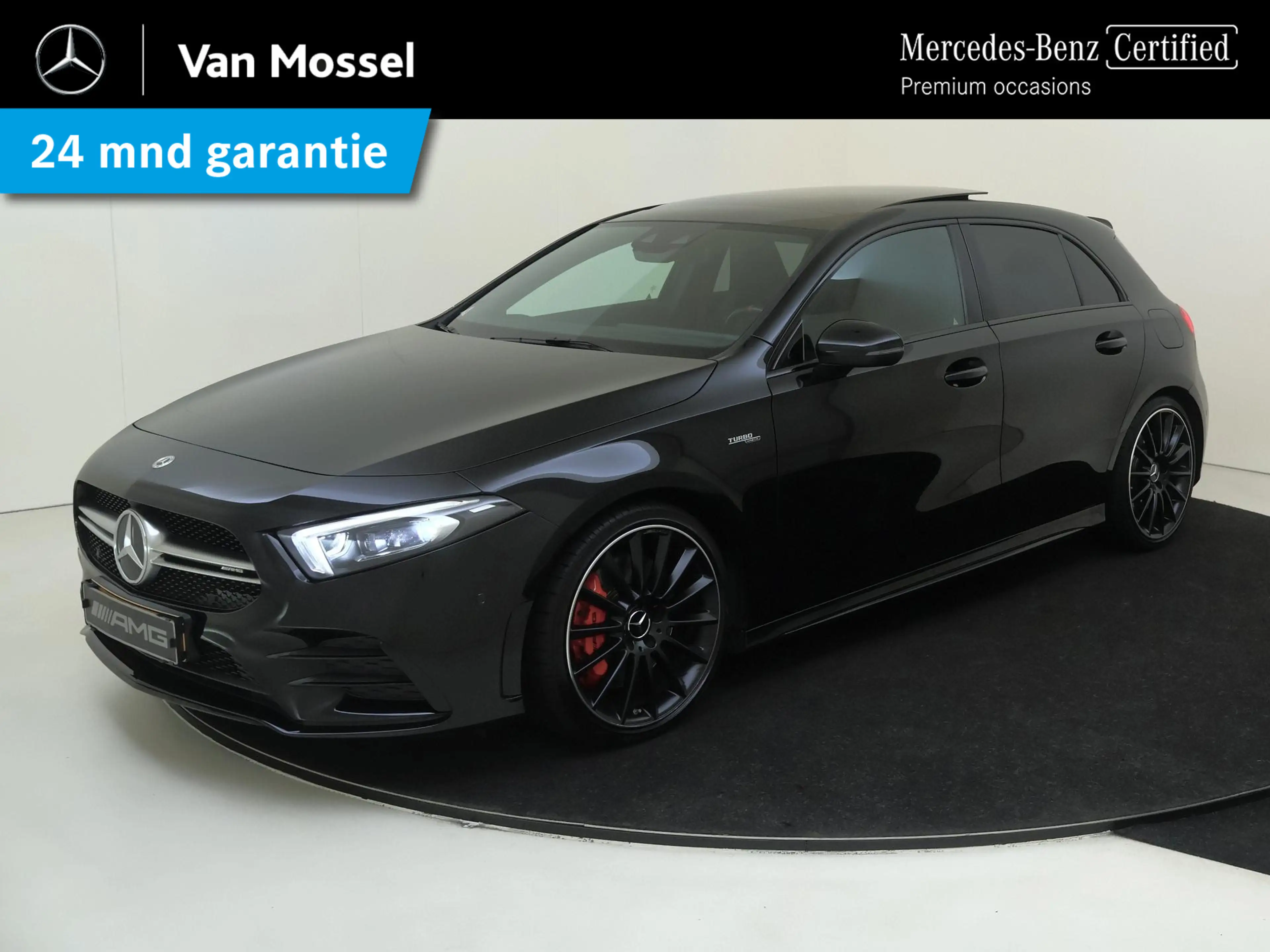 Mercedes-Benz A 35 AMG 4MATIC / Panoramadak/ Night/ 19 inch/ Sfeerverlich