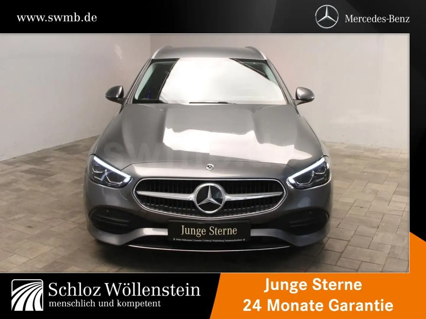 Mercedes-Benz C 220 d 4M T Avantgarde/LED/Sthz/AHK/Memory/RfCam Grijs - 2