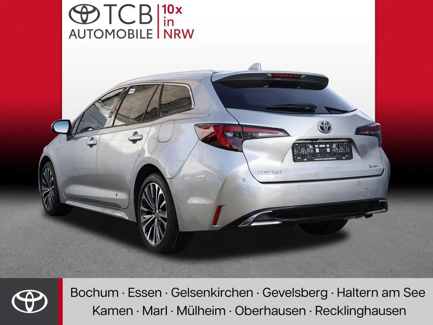 Toyota Corolla TS 1.8 Hybrid Team D NAVI SHZ PDC KLIMA Argento - 2