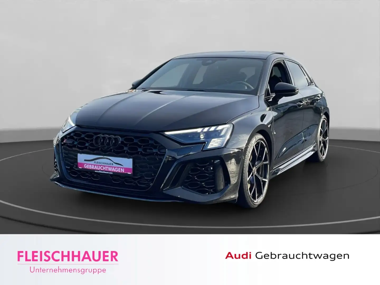 Audi RS3 Sportback AssPaket ACC elHeckkl.Headup 280km/h Mat Schwarz - 1