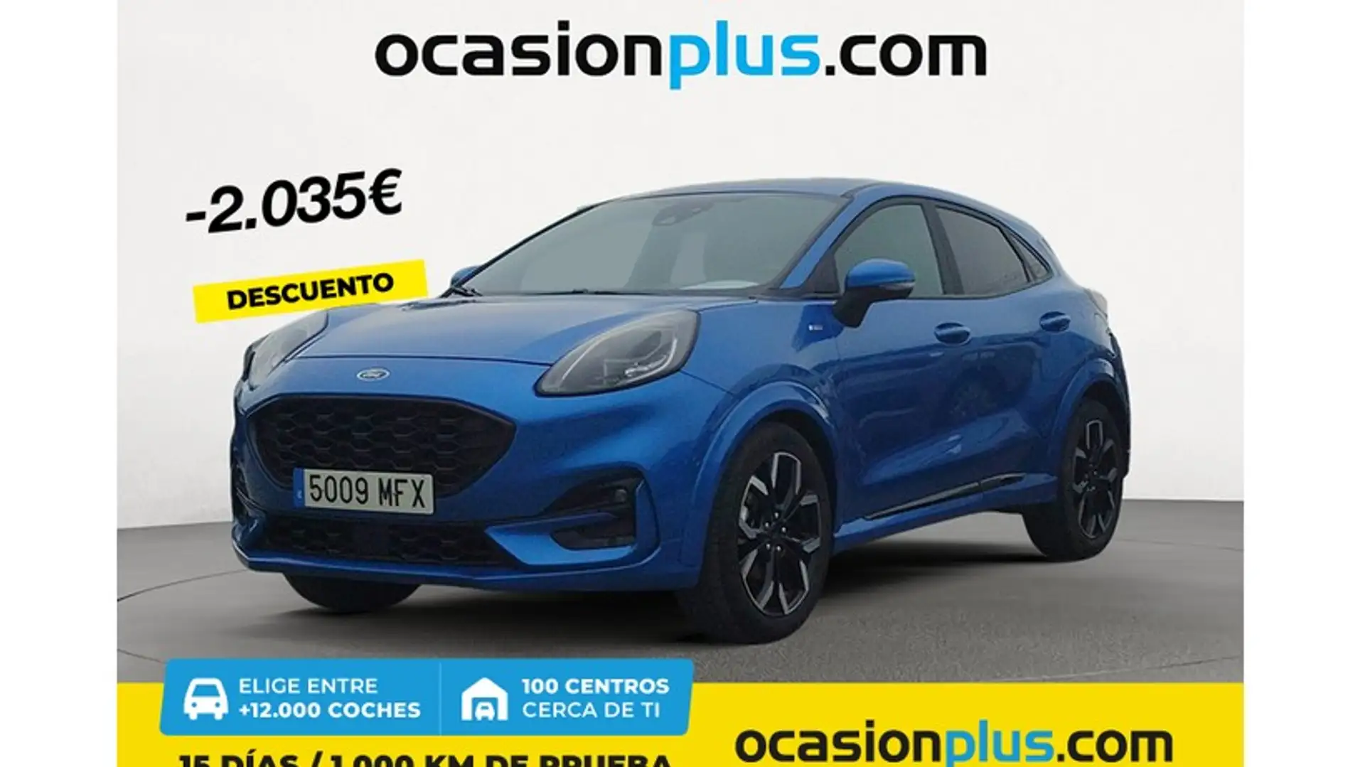 Ford Puma 1.0 EcoBoost MHEV ST-Line X 155 Azul - 1