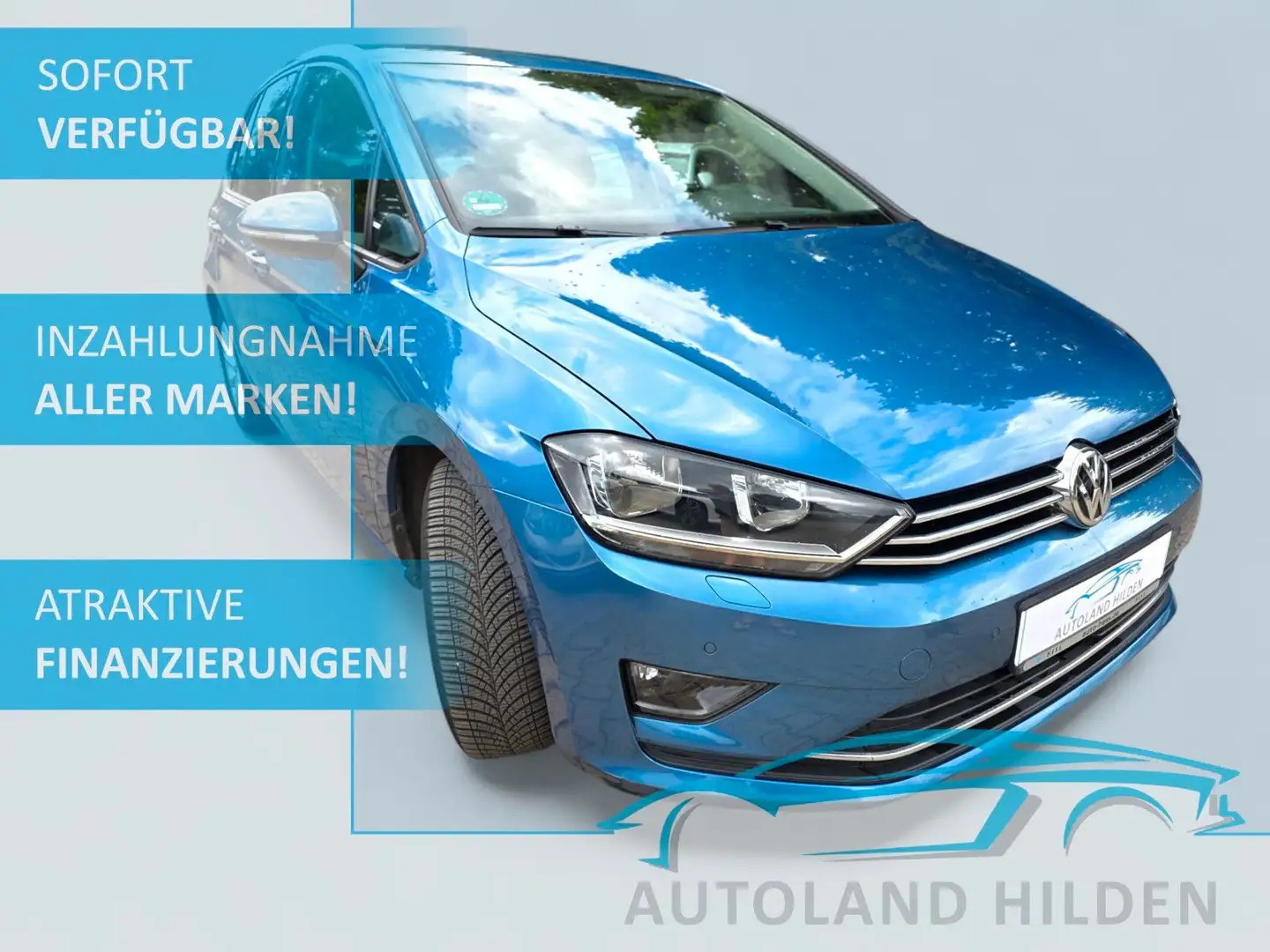 Volkswagen Golf VII  Sportsvan Lounge BMT/Start-Stopp Bleu - 1