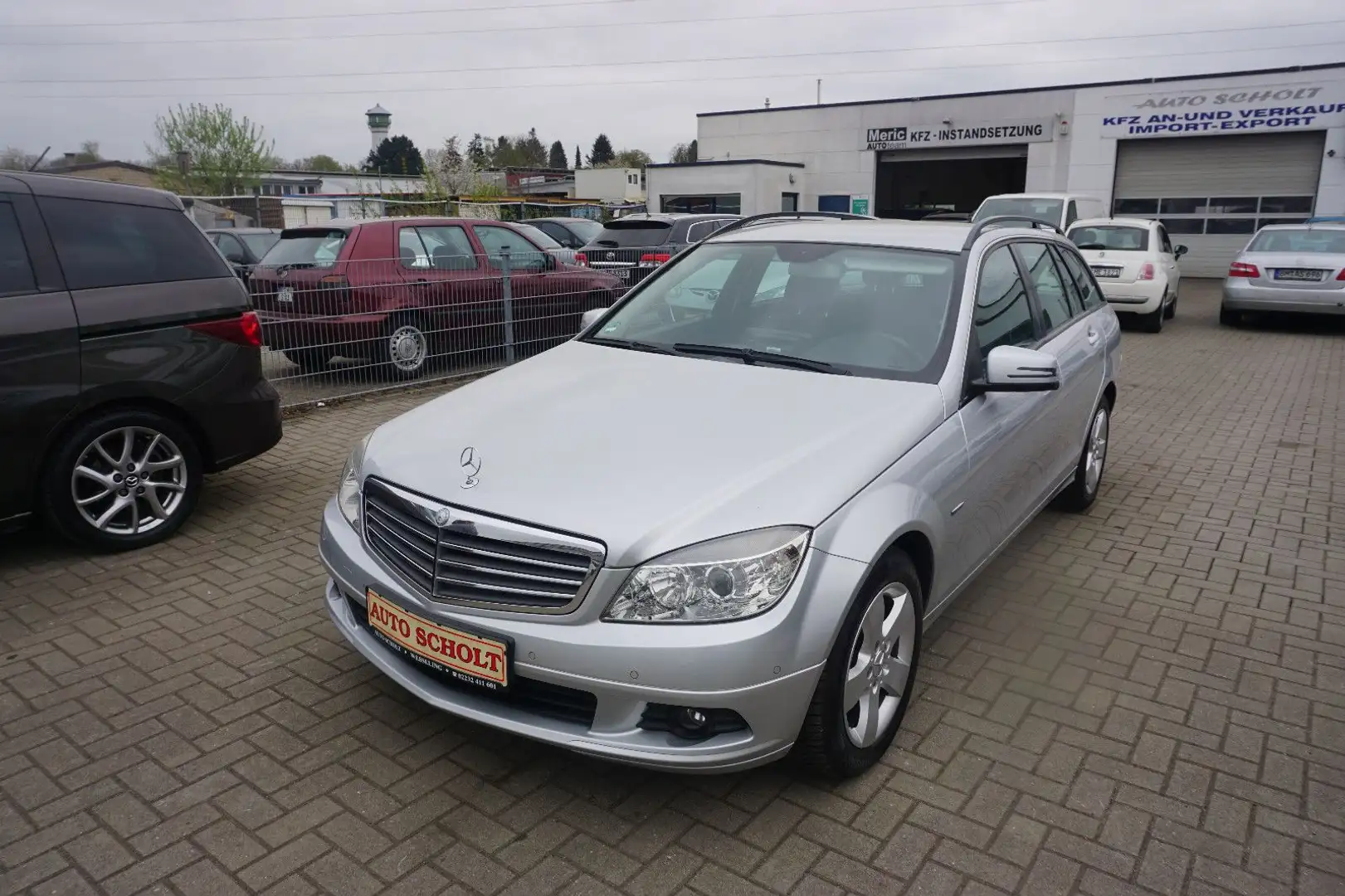 Mercedes-Benz C 180 T Kompressor BlueEfficience   *GASANLAGE * Argent - 1