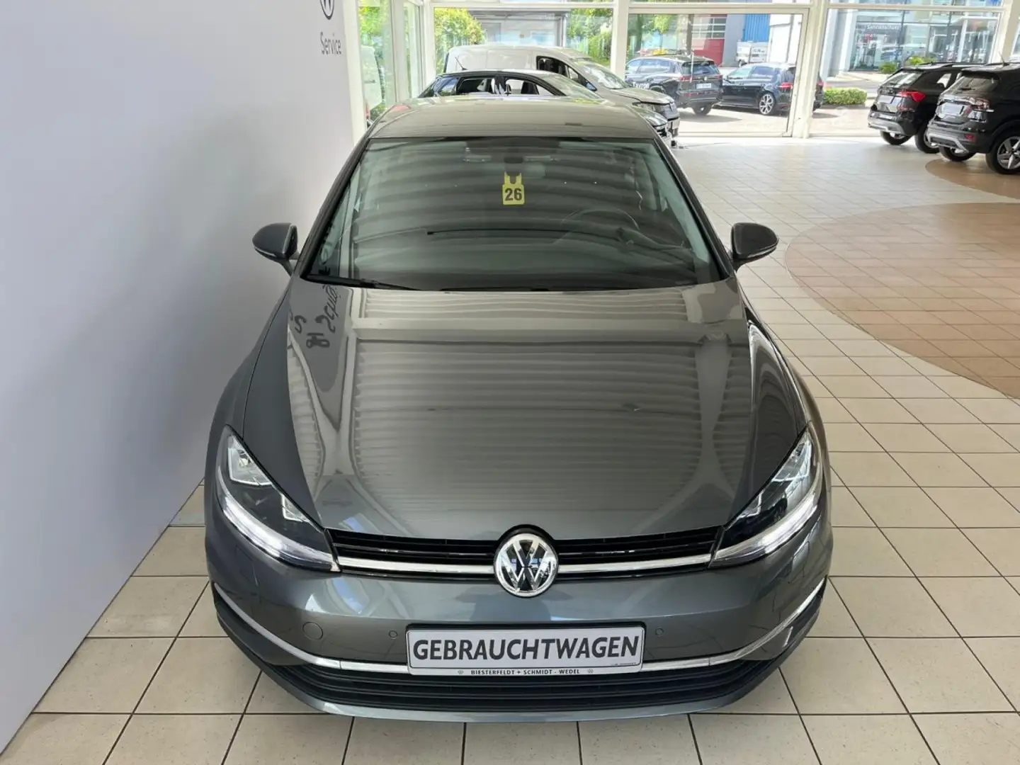 Volkswagen Golf VII 1.6TDI DSG PDC Klima TagLED Sitzh GJR Klima Gris - 2