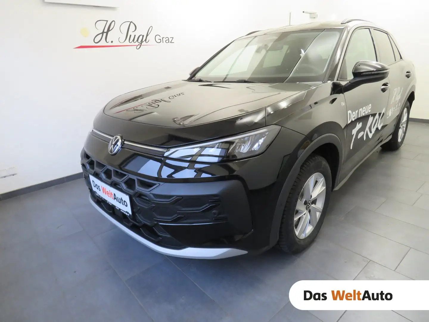 Volkswagen T-Roc Life eTSI DSG Schwarz - 1