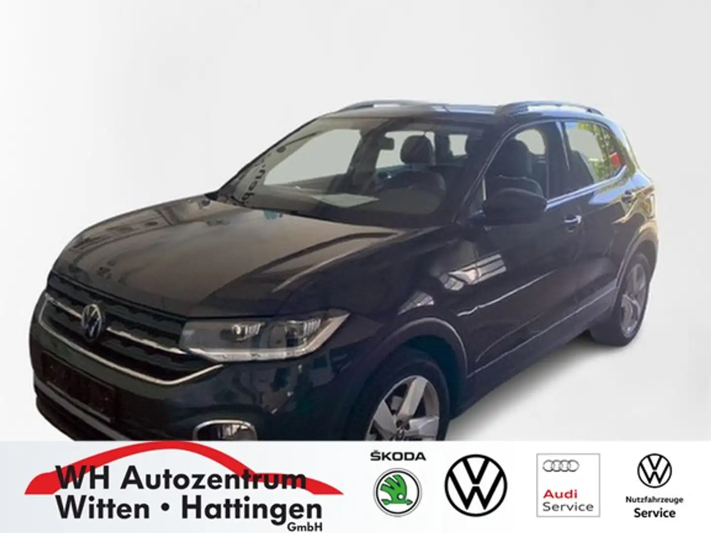Volkswagen T-Cross 1.0 TSI DSG Style LED CLIMATRONIC GJ-REIFEN PDC... Gris - 1
