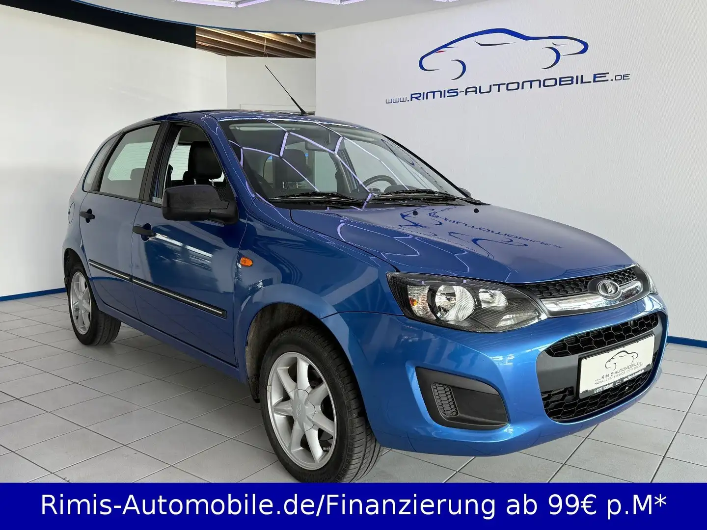 Lada Kalina 2 Fliessheck Norma AHK / erst 77.000 Km Blau - 2