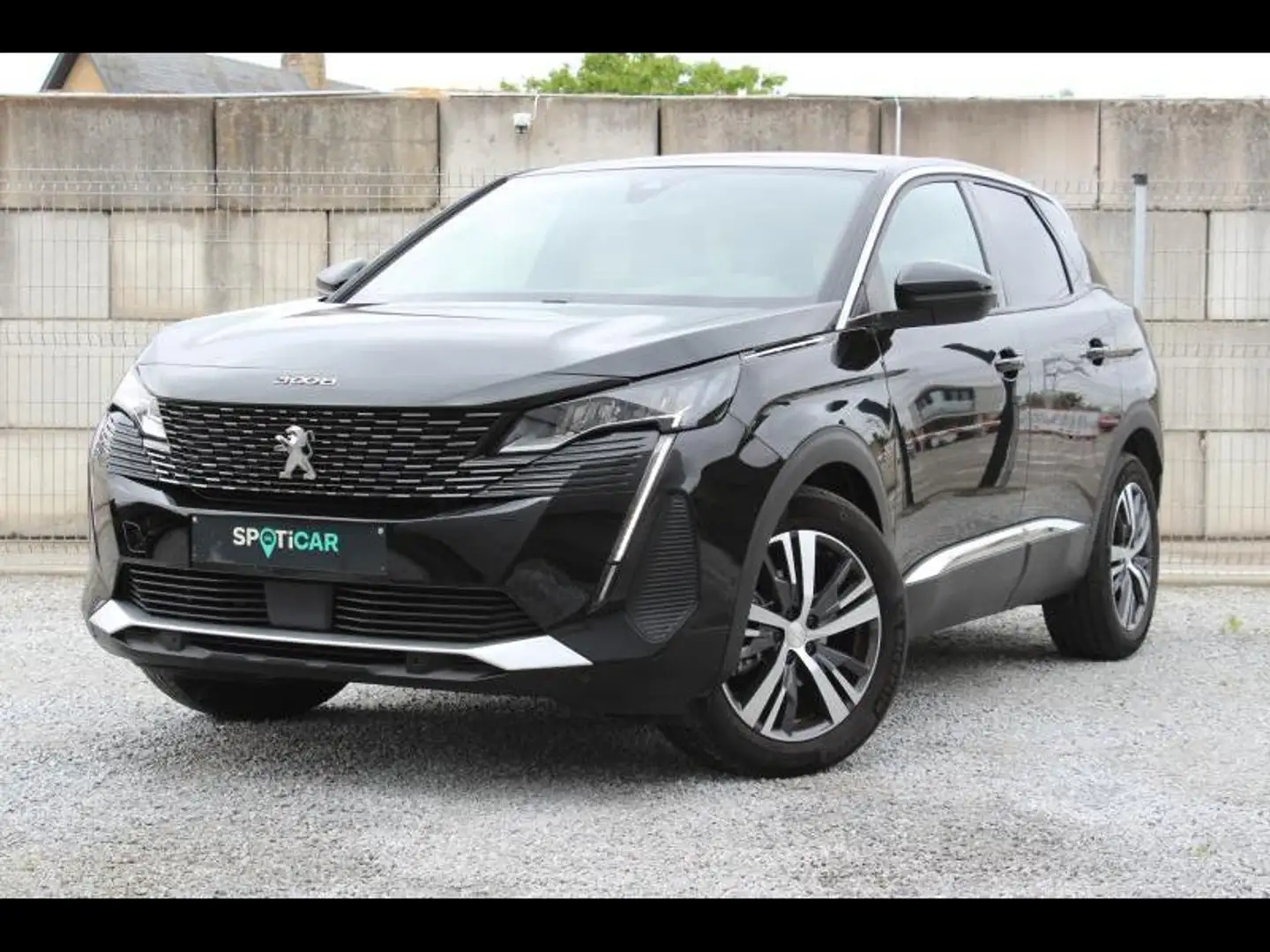 Peugeot 3008 Allure Pack -GPS-EL.KOFFER-KEY Schwarz - 1