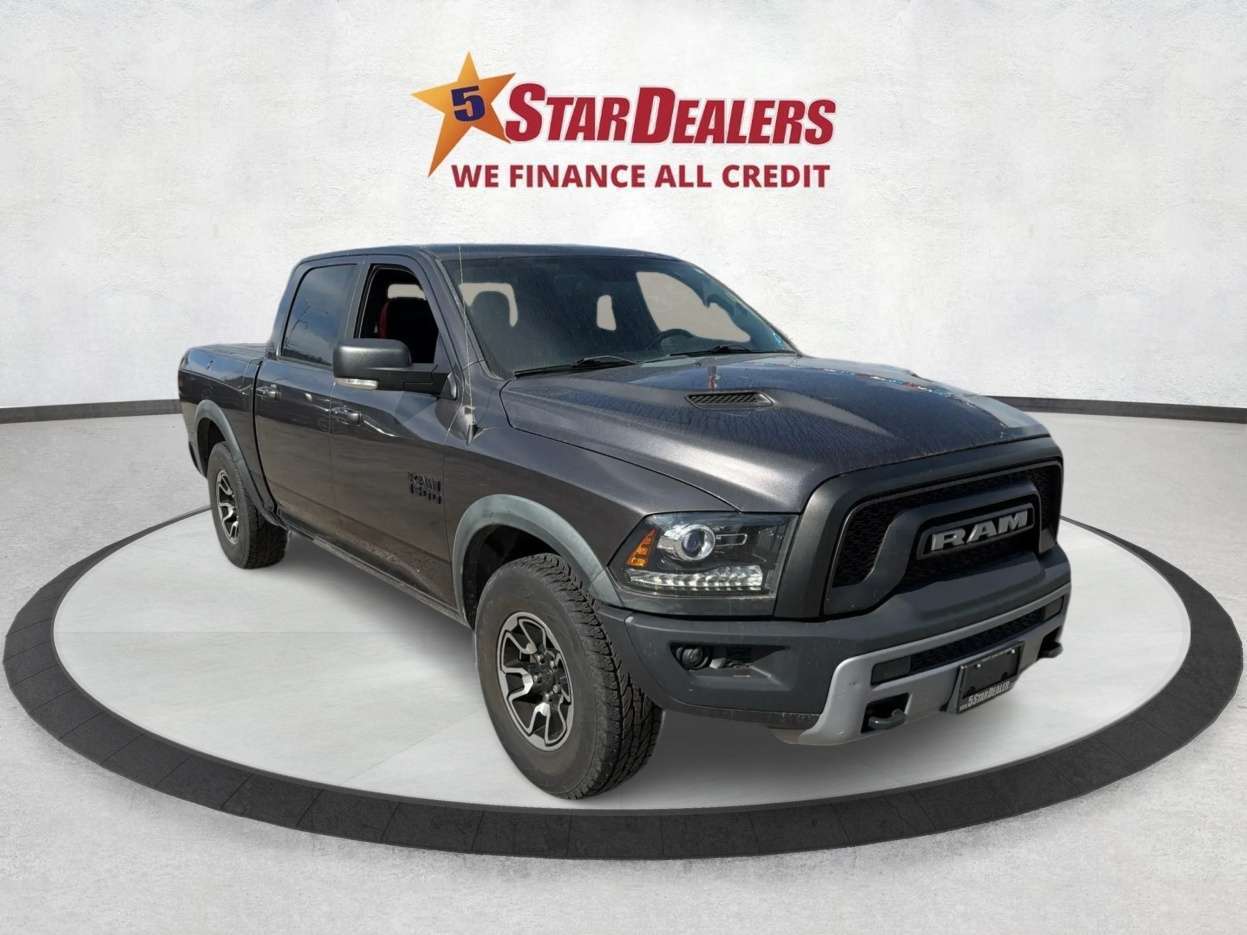 Gray 2016 RAM 1500 Pickup Truck Four-Wheel Drive Automatic