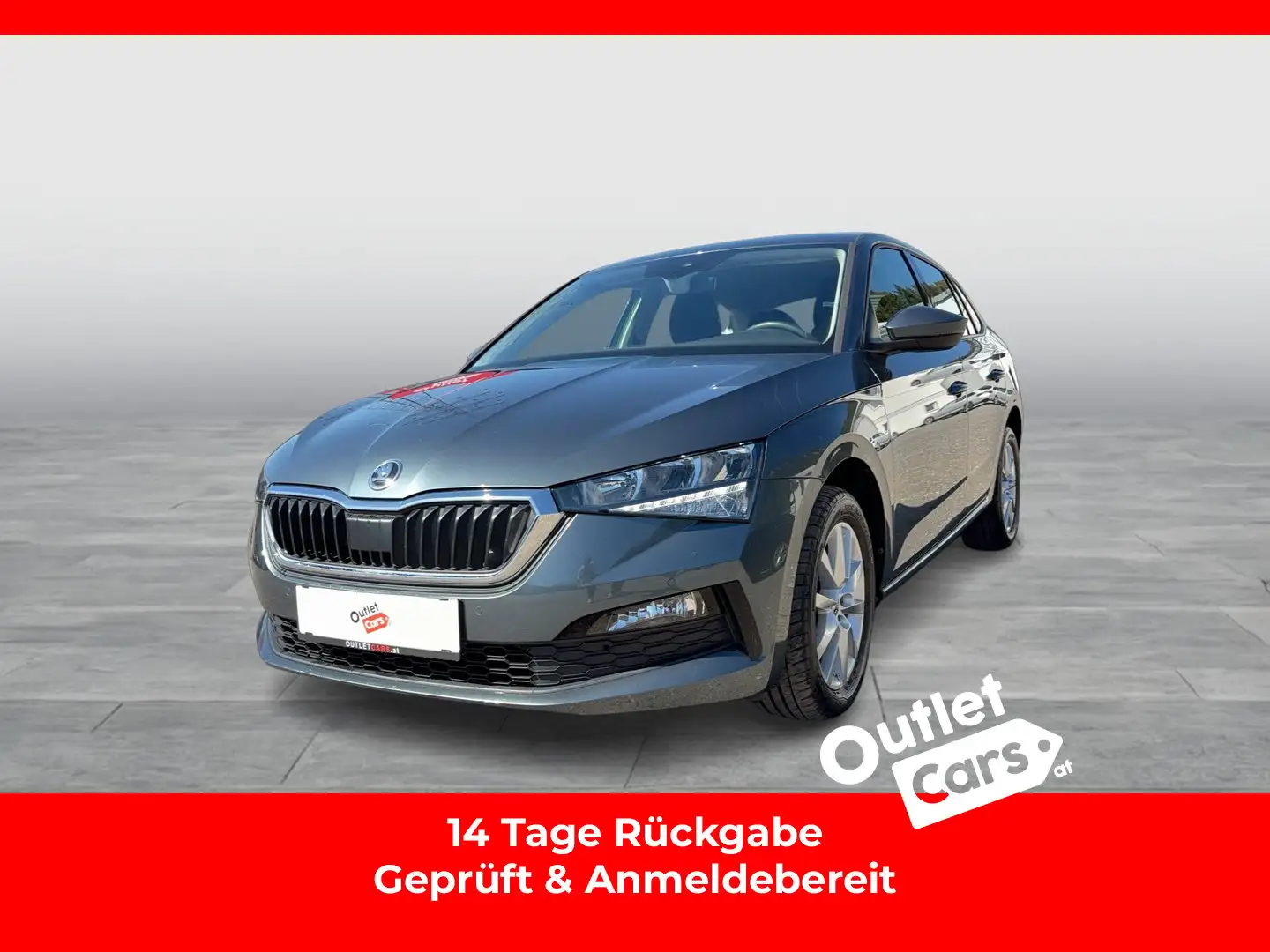 Skoda Scala Ambition TDI DSG Gris - 1