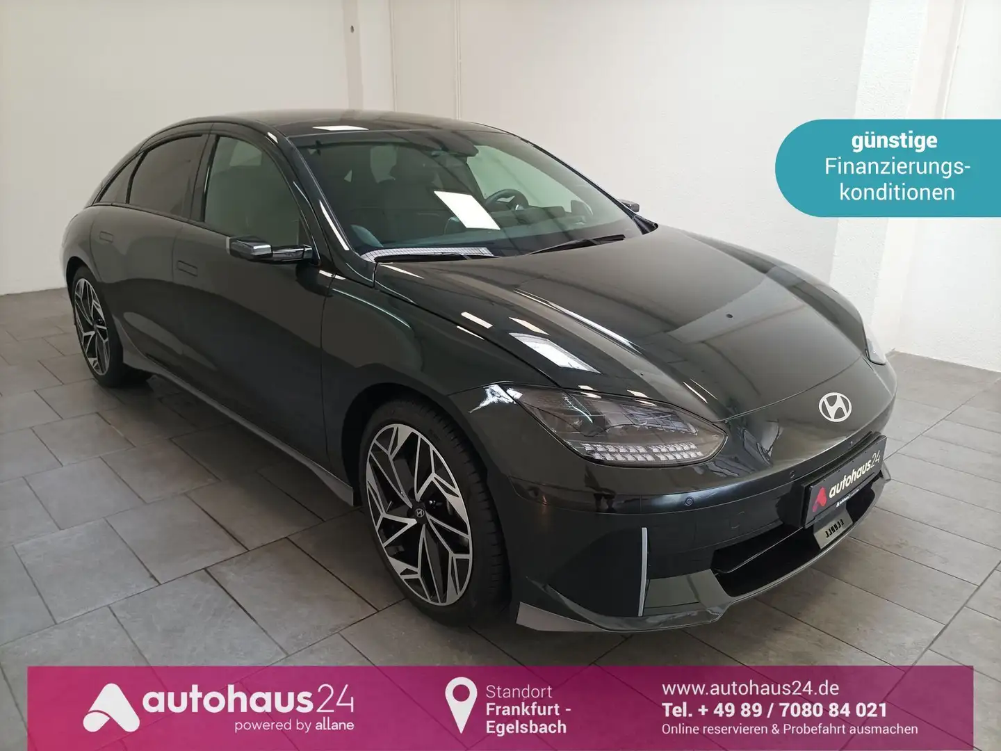 Hyundai IONIQ 6 Uniq Navi|CAM|Bose|HUD|ACC Zelená - 1