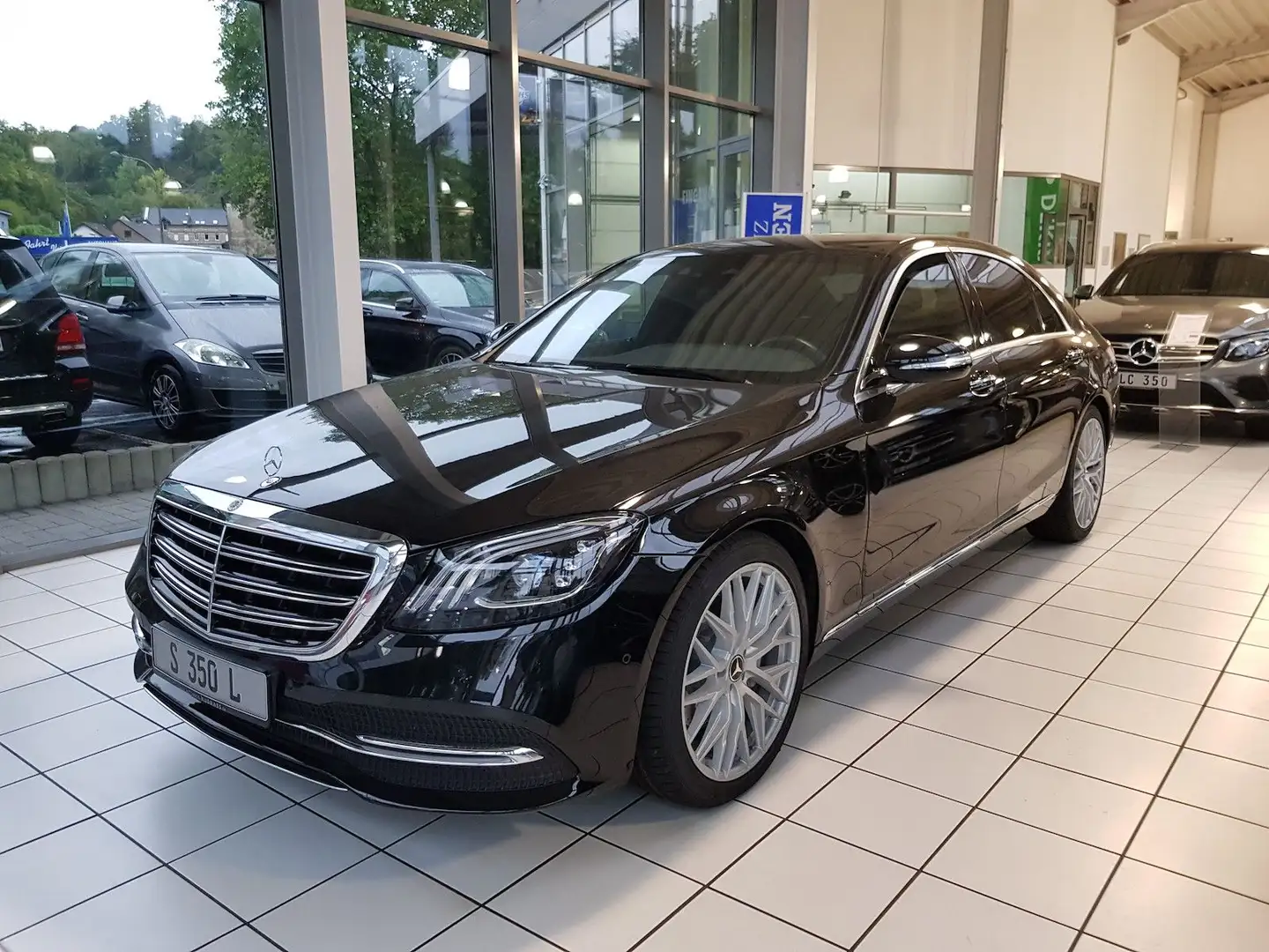 Mercedes-Benz S 350 LANG LED KAMERA SPUR MEMORY SHZ PTS Schwarz - 1