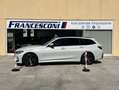 BMW 320 320d Touring xDrive M Sport auto Weiß - thumbnail 1