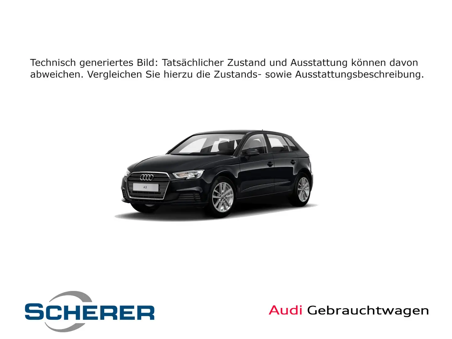 Audi A3 35 TDI 110(150) kW(PS) S tronic Schwarz - 1