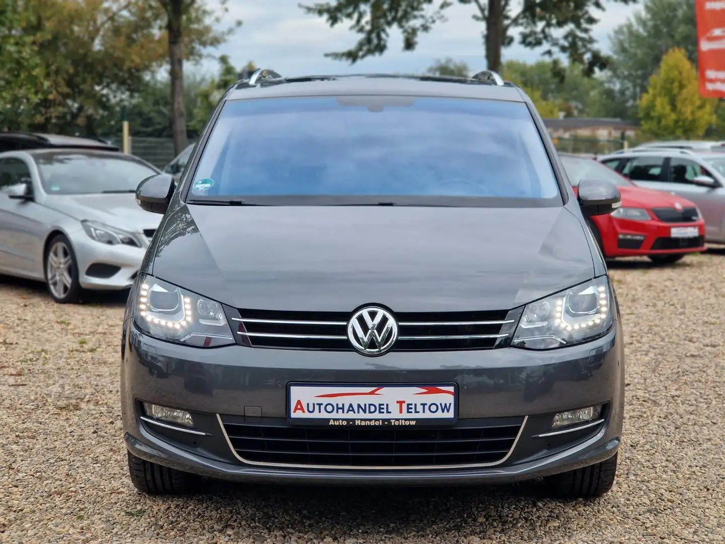 Volkswagen Sharan Highline BMT DSG Highline AHK Panorama Gris - 2