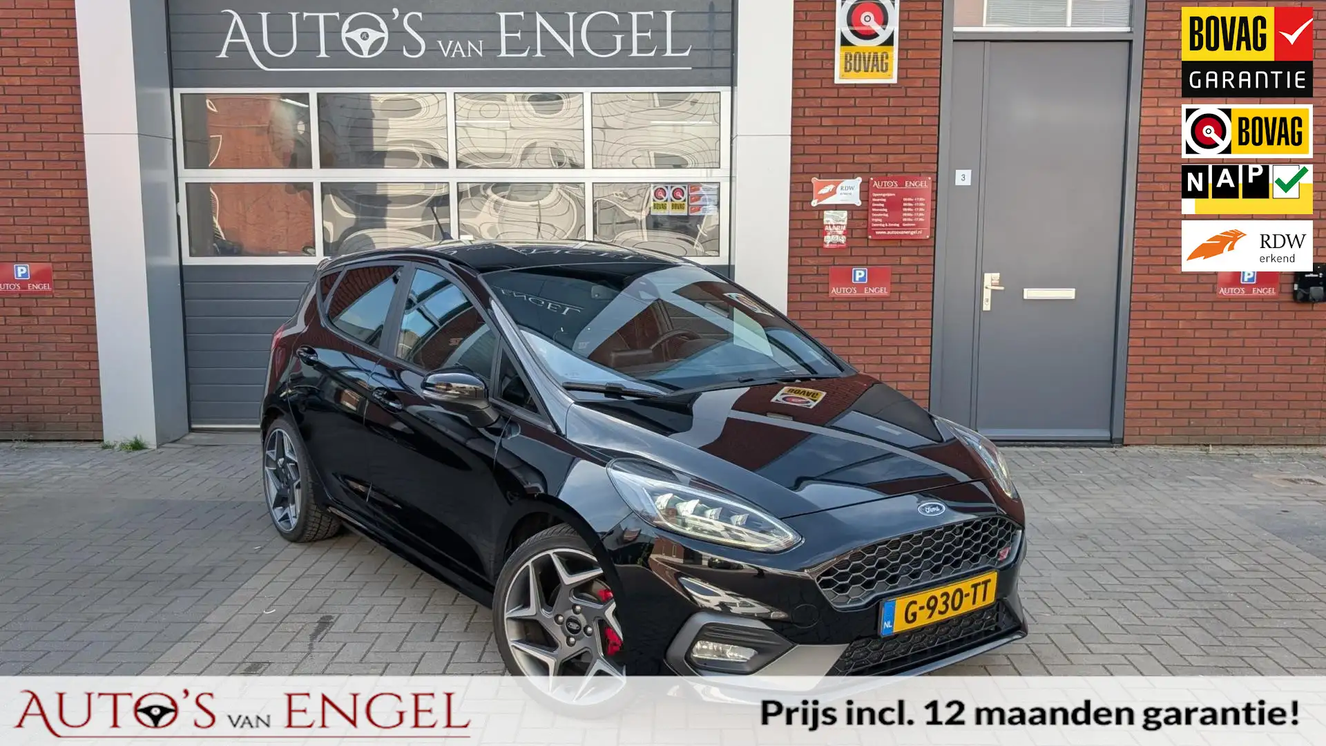 Ford Fiesta 1.5 EcoBoost ST-3/Garantie/Leder/alcantara/B&O/LED Noir - 1