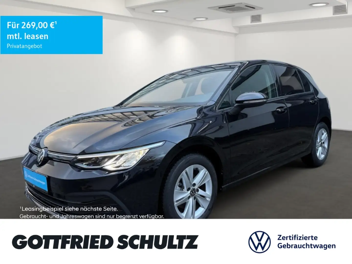 Volkswagen Golf 2.0 TDI DSG LED NAV KAMERA SHZ Life ALLSEASON Schwarz - 1