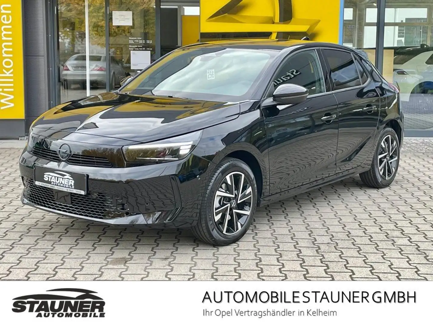 Opel Corsa GS Line AT *LED*180°KAMERA*NAVIGATION*ACC*SHZ* Noir - 1