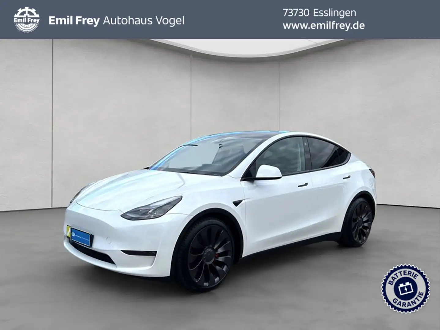 Tesla Model Y Performance Dual Motor AWD Weiß - 1