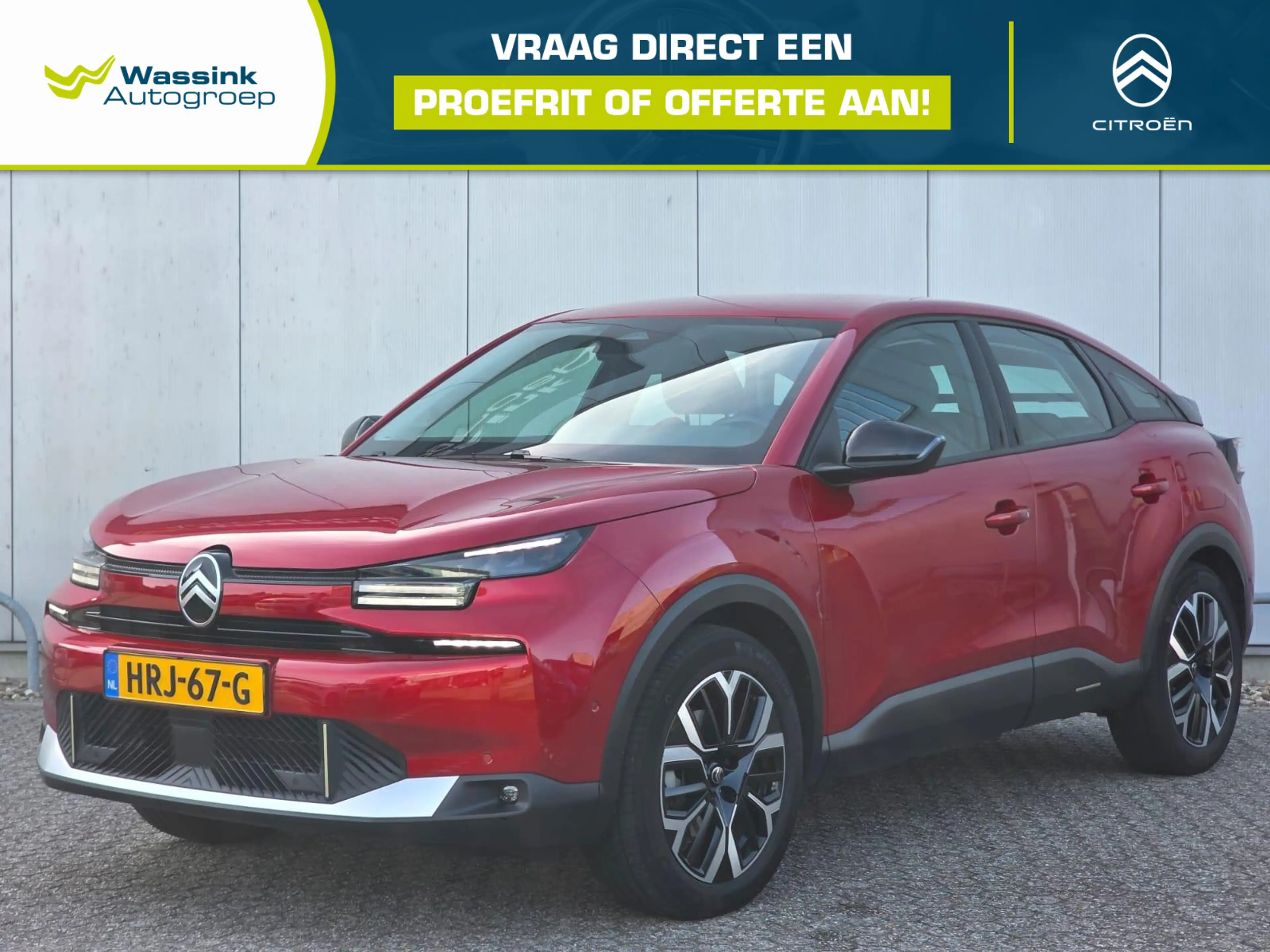 Citroen E-C4 Electric Business 156pk Extended range 54 kWh Navigatie | P