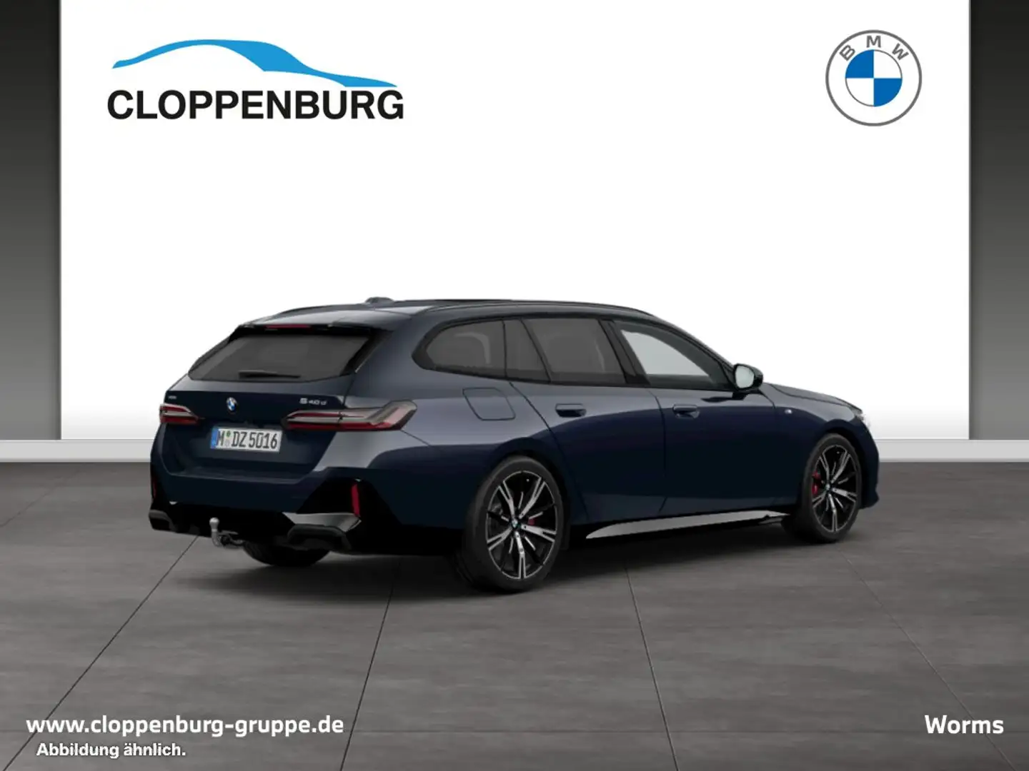 BMW 540 d xDrive Touring M Sportpaket+Head-Up+AHK+Pano+Shz Schwarz - 2