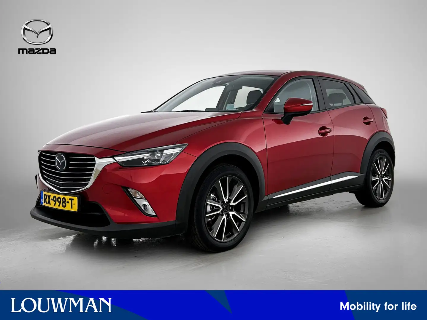 Mazda CX-3 2.0 SkyActiv-G 120 GT-M automaat | BOSE | Adaptive Rood - 1
