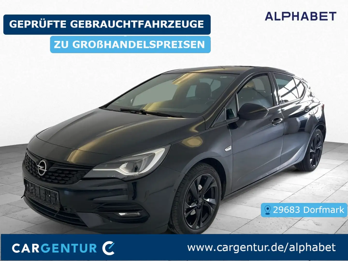 Opel Astra K 1.5 D Elegance S-Dach BLIS Key LED Lane Noir - 1