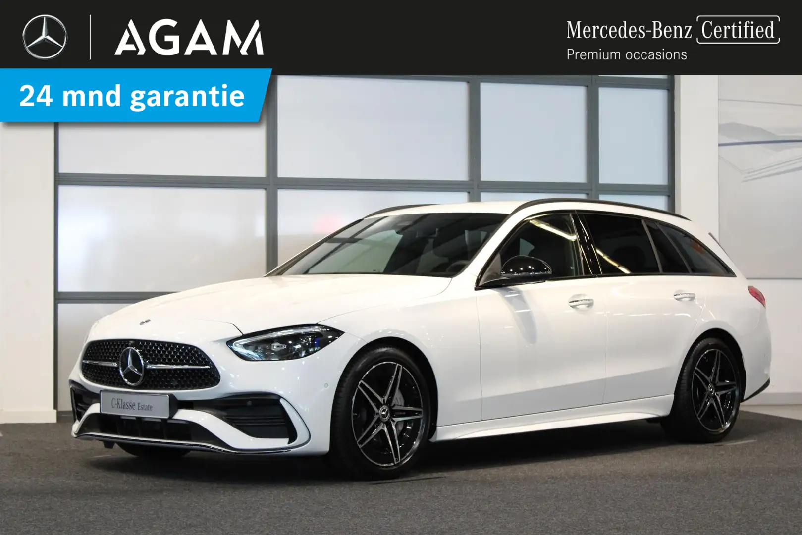 Mercedes-Benz C 300 Estate e AMG Line Bianco - 1