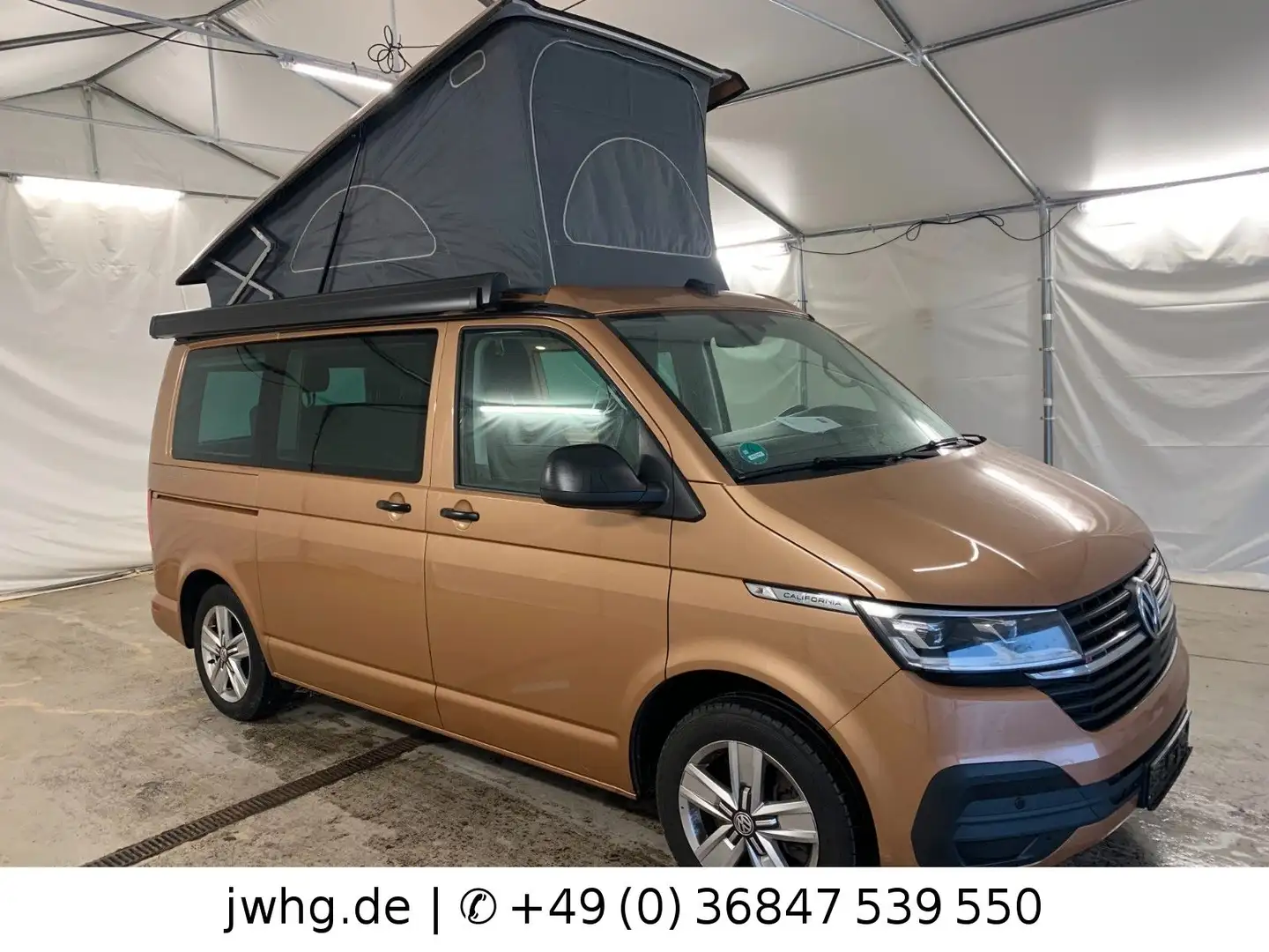 Volkswagen T6 California Beach 4M KÜCHE DACHBETT/STANDHZ Orange - 2