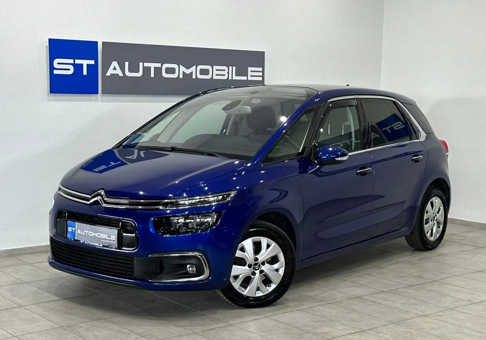 Citroen C4 Picasso Shine // NAVI // KAMERA // AHK // SITZHEIZUNG // Blau - 1